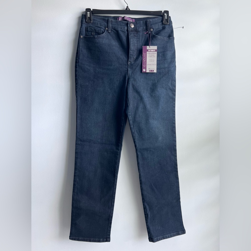 Gloria Vanderbilt Women’s Petite Amanda Super Stretch Slimming Jeans Size 10